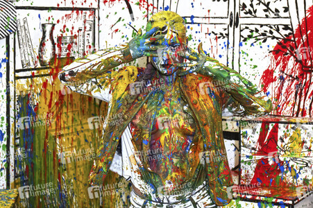 BODYART: Bunte Weihnacht / Colour Christmas Splash