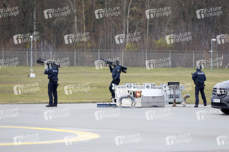 Indienststellung der Drohnenabwehreinheit der Bundespolizei in Ahrensfelde