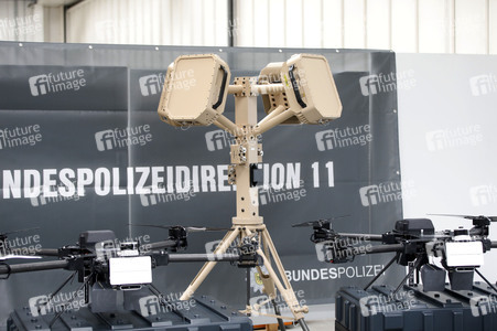 Indienststellung der Drohnenabwehreinheit der Bundespolizei in Ahrensfelde
