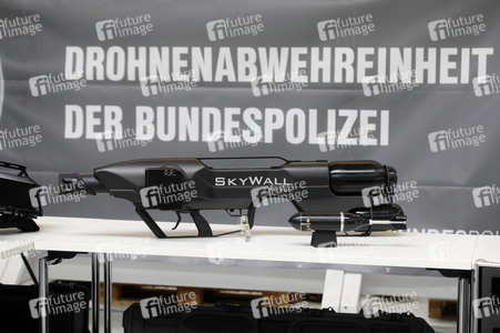 Indienststellung der Drohnenabwehreinheit der Bundespolizei in Ahrensfelde