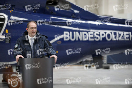 Indienststellung der Drohnenabwehreinheit der Bundespolizei in Ahrensfelde