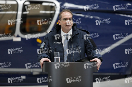 Indienststellung der Drohnenabwehreinheit der Bundespolizei in Ahrensfelde