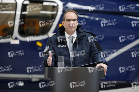 Indienststellung der Drohnenabwehreinheit der Bundespolizei in Ahrensfelde