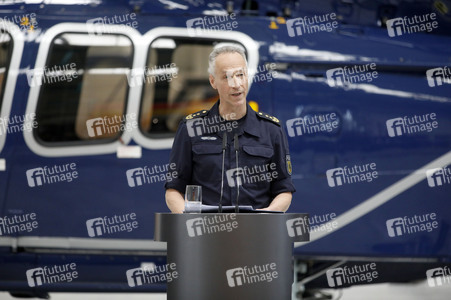 Indienststellung der Drohnenabwehreinheit der Bundespolizei in Ahrensfelde