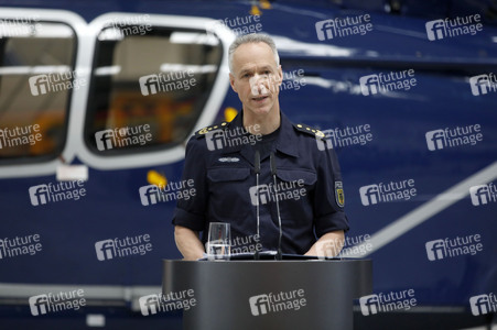 Indienststellung der Drohnenabwehreinheit der Bundespolizei in Ahrensfelde