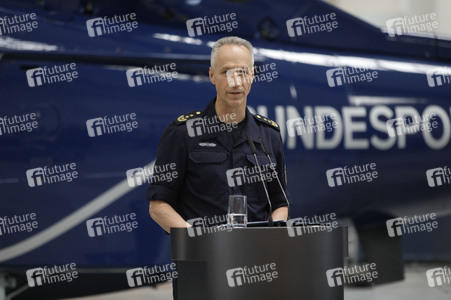 Indienststellung der Drohnenabwehreinheit der Bundespolizei in Ahrensfelde