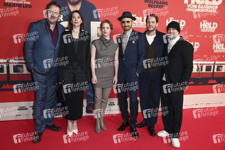 Filmpremiere 'Der Held vom Bahnhof Friedrichstraße' in Berlin