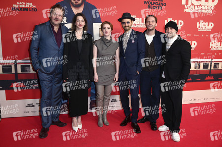 Filmpremiere 'Der Held vom Bahnhof Friedrichstraße' in Berlin