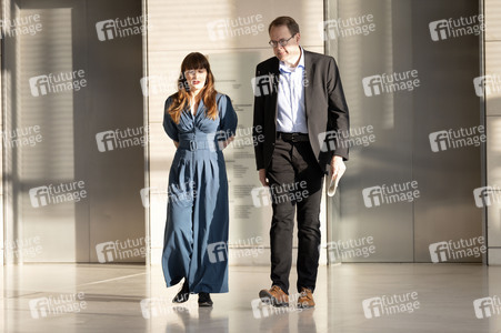 Fraktionssitzung der Bundestagsfraktion der Partei Die Linke in Berlin