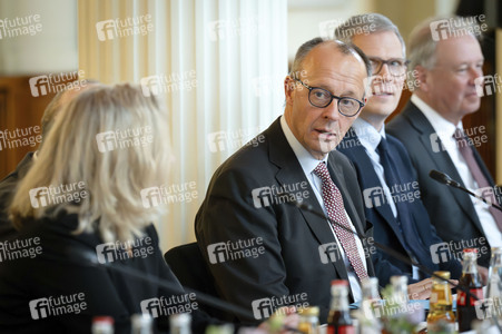 Antrittsbesuch von Bundeskanzler Friedrich Merz im Roten Rathaus in Berlin