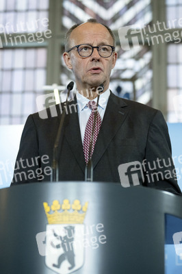 Antrittsbesuch von Bundeskanzler Friedrich Merz im Roten Rathaus in Berlin
