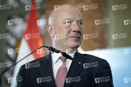 Antrittsbesuch von Bundeskanzler Friedrich Merz im Roten Rathaus in Berlin