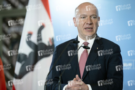 Antrittsbesuch von Bundeskanzler Friedrich Merz im Roten Rathaus in Berlin