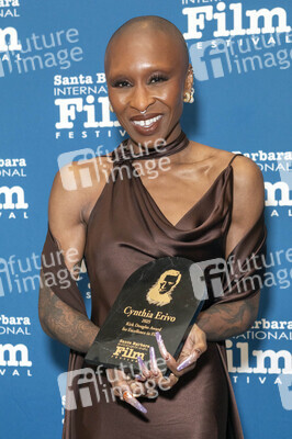 Kirk Douglas Award für Cynthia Erivo, 41. Santa Barbara International Film Festival