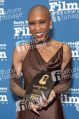 Kirk Douglas Award für Cynthia Erivo, 41. Santa Barbara International Film Festival