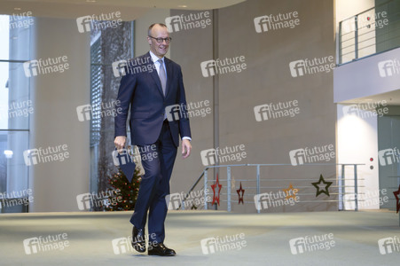 Pressestatement von Friedrich Merz in Berlin