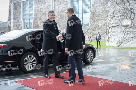 Empfang des Premierministers von Kroatien in Berlin