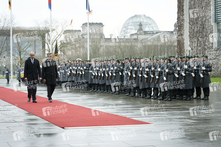 Empfang des Premierministers von Kroatien in Berlin