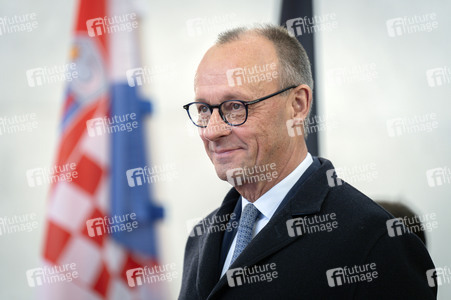 Empfang des Premierministers von Kroatien in Berlin