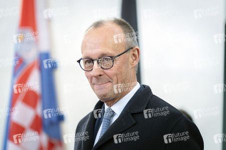 Empfang des Premierministers von Kroatien in Berlin