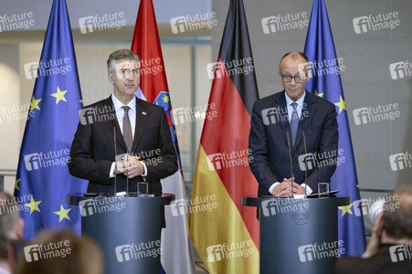 Empfang des Premierministers von Kroatien in Berlin