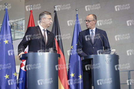 Empfang des Premierministers von Kroatien in Berlin