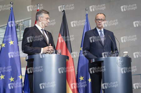 Empfang des Premierministers von Kroatien in Berlin