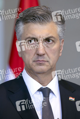 Empfang des Premierministers von Kroatien in Berlin