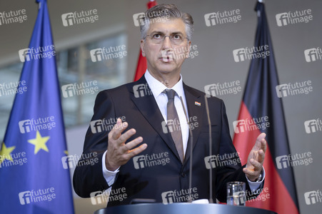 Empfang des Premierministers von Kroatien in Berlin