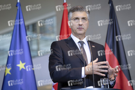 Empfang des Premierministers von Kroatien in Berlin