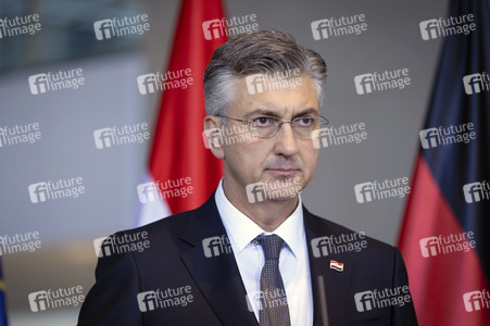 Empfang des Premierministers von Kroatien in Berlin