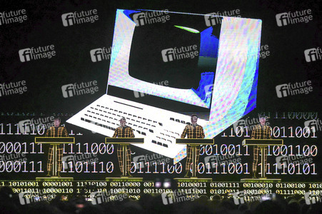 Konzert von Kraftwerk in Düsseldorf