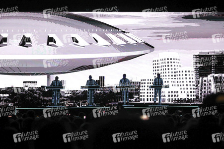 Konzert von Kraftwerk in Düsseldorf