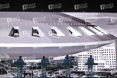 Konzert von Kraftwerk in Düsseldorf