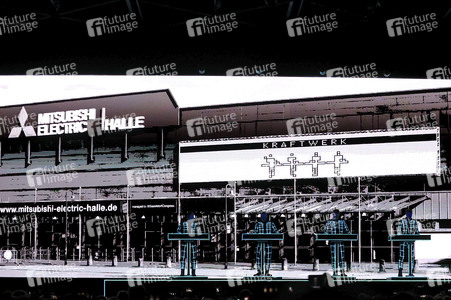 Konzert von Kraftwerk in Düsseldorf