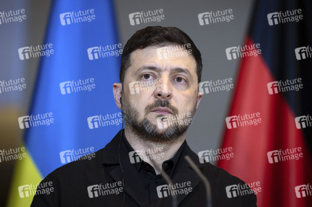 Pressestatement von Selenskyj und Merz zum Ukraine-Gipfel in Berlin