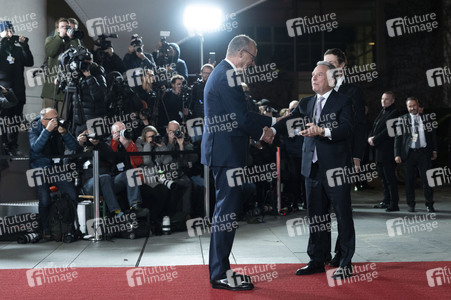 Empfang zum Ukraine-Gipfel im Bundeskanzleramt in Berlin