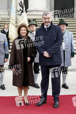 Besuch von Königin Silvia von Schweden in München