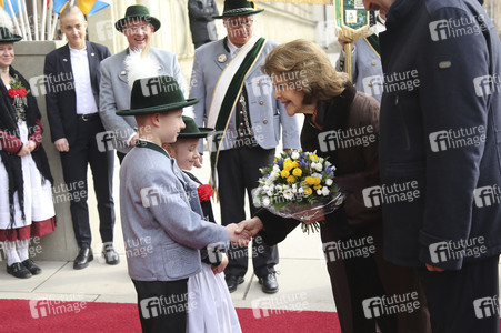Besuch von Königin Silvia von Schweden in München
