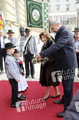 Besuch von Königin Silvia von Schweden in München