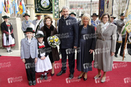 Besuch von Königin Silvia von Schweden in München