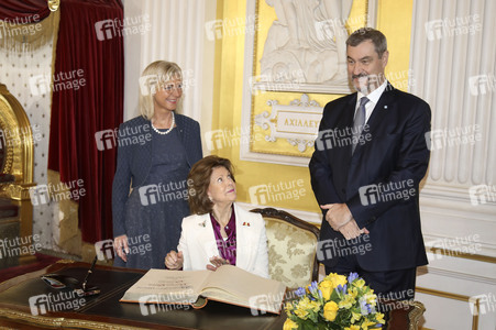 Besuch von Königin Silvia von Schweden in München