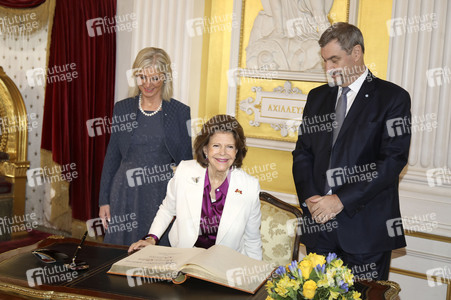 Besuch von Königin Silvia von Schweden in München