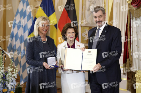 Besuch von Königin Silvia von Schweden in München