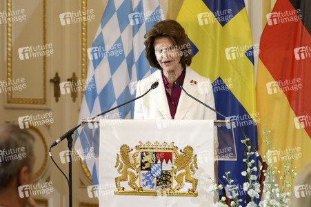 Besuch von Königin Silvia von Schweden in München