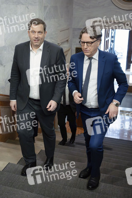 Pressekonferenz zur Vorstellung des Deutschlandfonds bei der KfW-Bankengruppe in Berlin