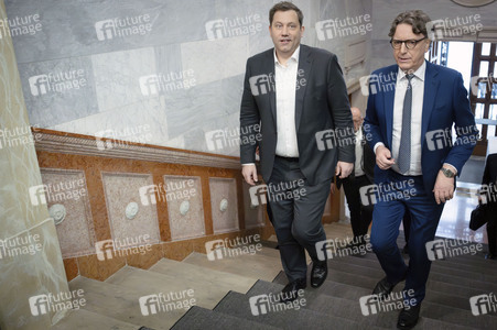 Pressekonferenz zur Vorstellung des Deutschlandfonds bei der KfW-Bankengruppe in Berlin