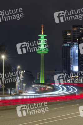 Telemoritz mit Weihnachtsbeleuchtung  in Hannover