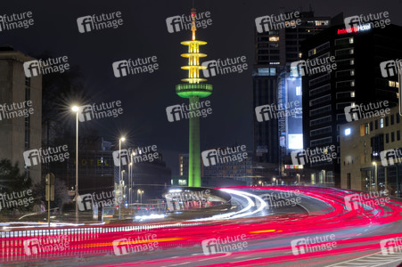 Telemoritz mit Weihnachtsbeleuchtung  in Hannover