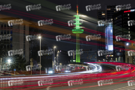 Telemoritz mit Weihnachtsbeleuchtung  in Hannover